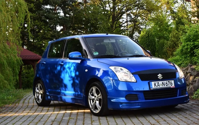 Suzuki Swift cena 16700 przebieg: 158000, rok produkcji 2008 z Limanowa małe 326